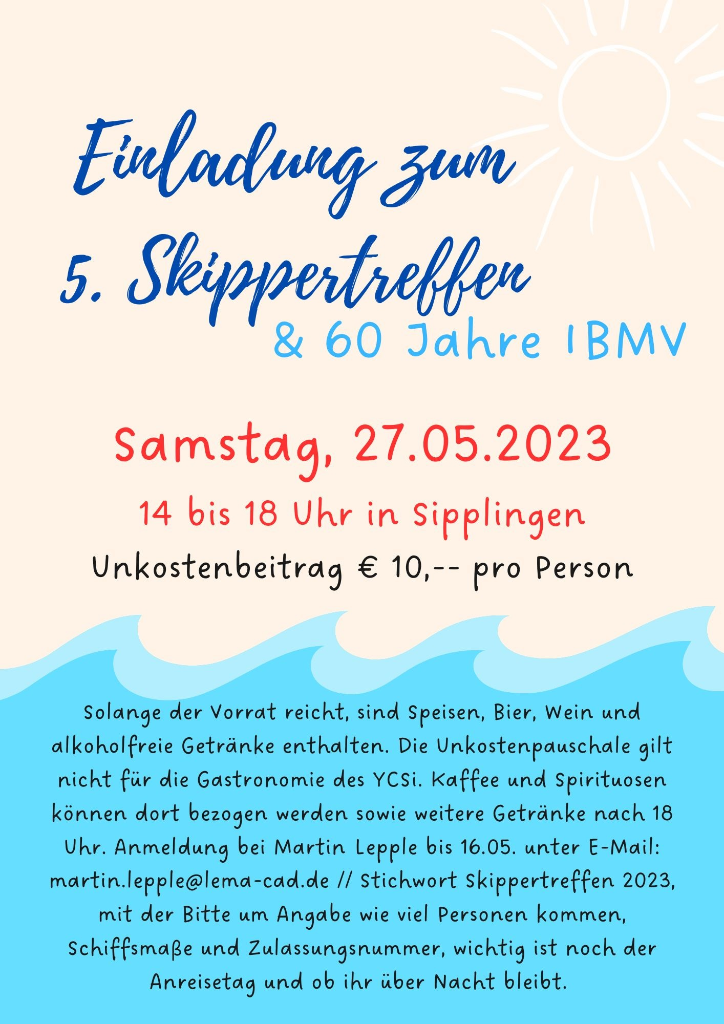 IBMV Skippertreffen (Sternfahrt) beim YCSI